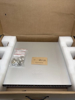 Cisco Meraki MS120-48FP  *Unclaimed* (NEW) - Image 1 of 4