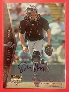 2007 SP Rookie Edition Shawn Riggans Auto #151 Baseball Tampa Bay Rays - Picture 1 of 2