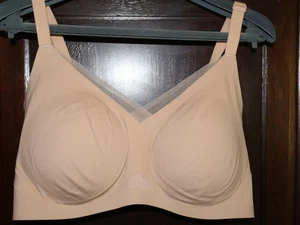 TOP Honeylove 2X Crossover BH weiß Größe passt 42C /D SCHNITTE W2X - Bild 1 von 4