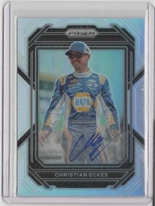2023 Panini Prizm Signatures Prizms Silver #18 Christian Eckes - Picture 1 of 2
