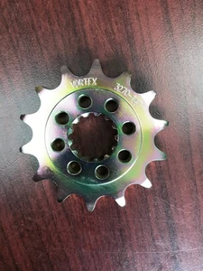 Vortex Racing Front Sprocket Steel Suzuki GSXR1000 SV650 GSXR 600 750 520 14T - Picture 1 of 1