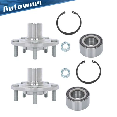 Conjunto de buje de cojinete de rueda delantera 4x4 para Mitsubishi Outlander Sport 2011-2018 Foto 1 de 4