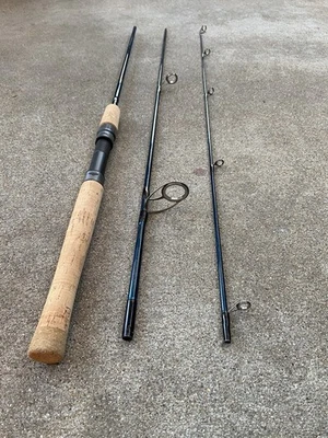 Temple Fork Outfitters Lefty Kreh TiCr2 - Varilla giratoria de 2 piezas Foto 1 de 4
