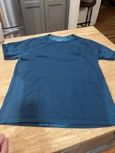 Smartwool Shirt Herren XL Blau Active Ultralite Kurzarm Merinowolle Wandern - Bild 1 von 6