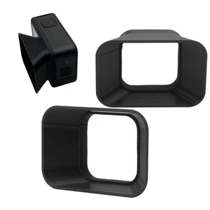 2 Pcs AntiGlare Sunshade Lens Hood For Hero 9 Black Camer UE - Picture 1 of 21