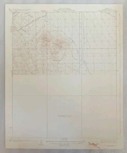 VINTAGE ORIG BUCK MOUNTAINS ARIZONA USGS GEOLIGICAL TOPO TOPOGRAPHICAL MAP 1929 - Picture 1 of 6