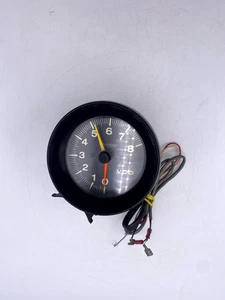 Vintage VDO Dashboard Mount Tachometer Gauge Black RPM x 1000 Analog Display - Bild 1 von 7