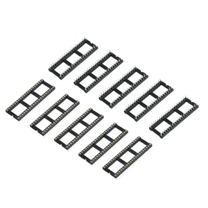 DIP IC Chip Sockel Adapter Flach Pin 40P 2.54mm Pitch IC Sockel, 10 Pack - Bild 1 von 7