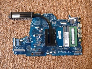 HP LAPTOP 17-by0080nf (17"KBL-6L) Mainboard + Alim Connector + 4GB Stick - Bild 1 von 7