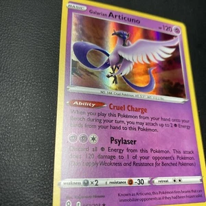 Reverse Holo Galarian Articuno 063/203 Raro Cieli in Evoluzione Pokemon TCG Ufficiale  - Foto 1 di 3