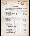 Concessionnaire AUTOMOBILE CITROEN TRACTION "CIRCULAIRE N°3.051" Tarifs en 1948