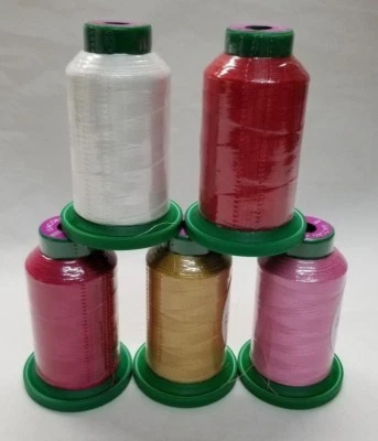 Valentine Kit - 5 pack of Isacord Embroidery Thread  1000m -(New in wrapper) - Image 1 of 4