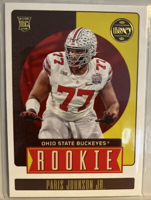 Paris Johnson Jr 2023 Panini Legacy Rookie Card #177 Arizona Cardinals - Image 1 of 2