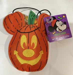 Disney Mickey Calabaza Bolsa Halloween Truco o Trato Adorno NUEVO Sin Caramelos - Imagen 1 de 4