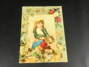 GRAND IMAGE CHROMO CARD CHICOREE BERIOT 1885 - Bild 1 von 2