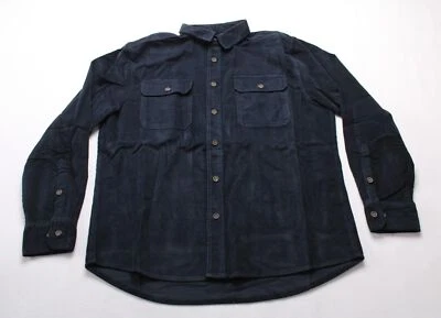 Camisa de trabajo de pana de piedra de alta resistencia Line Of Trade para hombre DH3 Midnight XL NUEVA CON ETIQUETAS Foto 1 de 4