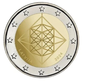 Moneda 2€ Letonia 2024 Himmeli Puzuris SC/UNC. - Imagen 1 de 1