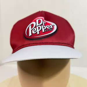 Dr Pepper Soda Men's Officially Licensed Retro Vintage Style Dr. Pepper Snapback - Picture 1 of 9