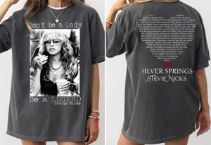 Don't Be A Lady Be A Legend Shirt Vintage Stevie Nicks Tee DO477 - Picture 1 of 3