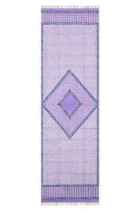 Kitchen Runner Carpet Home Decor Runner Purple Boho Area Rug Handmade Cotton Rug - Picture 1 of 11