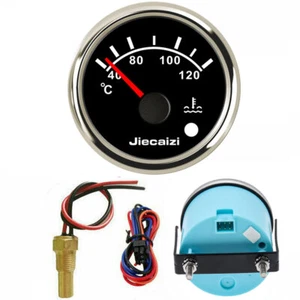 Medidor de temperatura del agua de 52 mm con sensor transmisor 287,4-22,4 ohmios 40-120C para Auto Marina - Imagen 1 de 7
