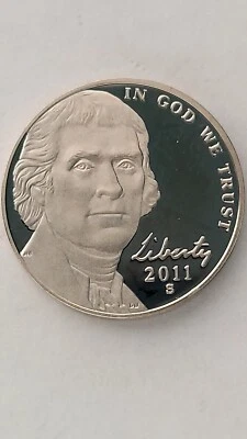 2011-S United States Proof Jefferson Nickel - Image 1 of 2