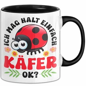 Käfer-Liebhaber Tasse Geschenk Ich Mag Halt Einfach Käfer Ok Geschenkidee Marien - Bild 1 von 49