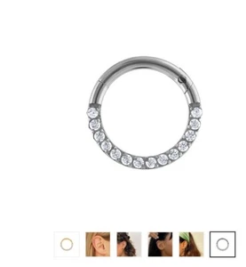 Maison Miru Cosmic Hoop 6mm - Picture 1 of 4