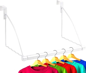 over the Door Hanger - Door Rack Hangers for Clothes - Bathroom over Door Hanger - Picture 1 of 12