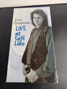 Vintage Peter Shambrook Live at Cafe Lido 1993 VHS STEREO Buy 3 GET 1 FREE - Picture 1 of 4