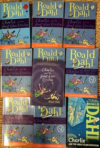 Lot of 10 CHARLIE & THE GREAT GLASS ELEVATOR by Roald Dahl Guided Reading Books - Picture 1 of 3