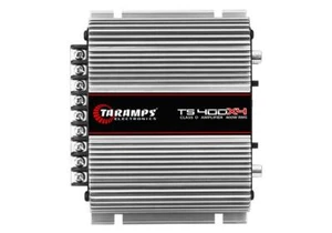 TARAMPS TS400X4 400W RMS AMPLIFICATORE AUDIO AUTOMOBILISTICO 4 CANALI 2 OHMS - Foto 1 di 3