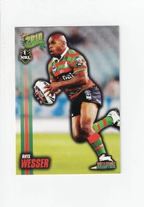 2010 Select NRL Champions Rugby League Rhys Wesser #159 (Souths Rabbitohs) - Picture 1 of 2