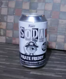 FUNKO POP SODA 2024 FUNTASTIC VOYAGE BOX OF FUN BLACK & WHIT PIRATE FREDDY 3000 - Picture 1 of 1