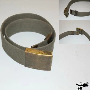 3 Stück BW Bundeswehr Feldkoppel 50 mm + Schloss Stoffgürtel OLIV Gr.110cm - Bild 1 von 1