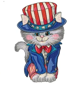 16 Purrfectly Cats Machine Embroidery Designs on USB - Picture 1 of 16