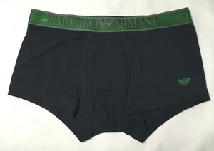 Emporio Armani Herren glänzend Logoband Kofferraum Marine Unterwäsche marineblau M L XL - Bild 1 von 2
