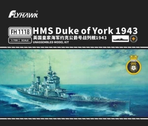 Flyhawk FH1118 1/700 HMS Duke of York 1943 - Imagen 1 de 2