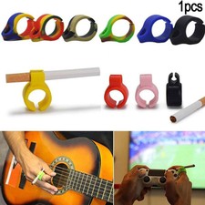 Random Cigarette Holder Hand Free Silicone Ring Finger Rack Smoking Smoke Gaming