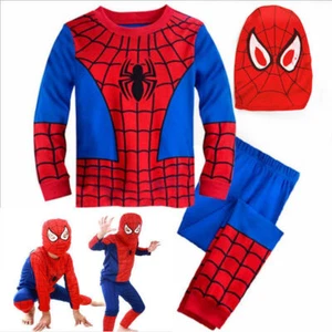 🥇🥇🥇Kinder Spiderman Kostüm Cosplay Karneval Cosplay Outfit - Bild 1 von 7