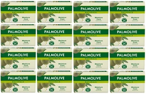 PALMOLIVE NATURALS Moisture Care Moisturizing Bar Soap with Olive Oil 16 x 90g - Picture 1 of 7