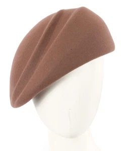 Unique coffee felt hat by Max Alexander RRP $159.95 100% Australian Owned Seller - Picture 1 of 7