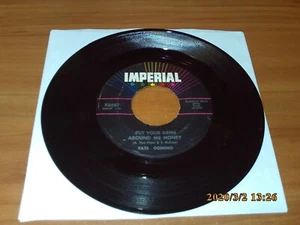 Put Your Arms Around Me Honey/Three Nights A Week By Fats Domino (Vinyl 45 1960) - Picture 1 of 3