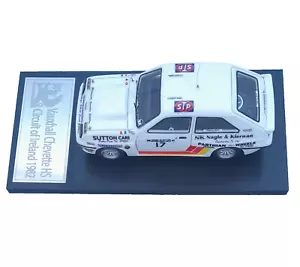 CHEVETTE HSR McHALE, CIRCUITO D'IRLANDA '82, MODELLINO COSTRUITO A MANO, SCALA 1/43 - Foto 1 di 5