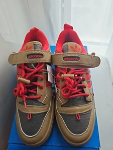 Adidas Forum 84 Camp Low Men’s Sneakers SZ-8.5 “Cardboard Scarlet” GV6785 NIB - Picture 1 of 10