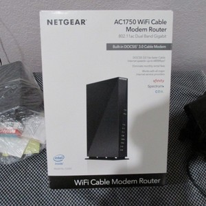 NETGEAR C6300v2 AC1750 WiFi DOCSIS 3.0 Dual Band Cable Modem Gigabit Router