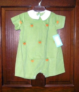 K&L BABY JUNGE 12 MO. GN. KORDEL. KÜRBIS 1 STÜCK HERBST STRAMPLER NEU MIT ETIKETT - Bild 1 von 1