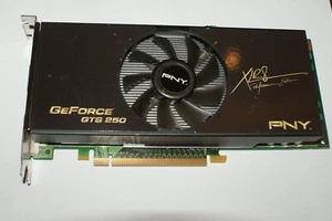 PNY Nvidia GeForce GTS 250 XLR8 Performance Edition 1GB DVIx2 PCIE Graphics Card - Picture 1 of 5