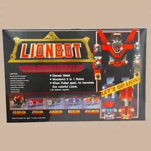 Lionbot 1980 Chogokin Die-cast Metal 5-in-1 Golion Robot Set (Taiwan Version) - Picture 1 of 7
