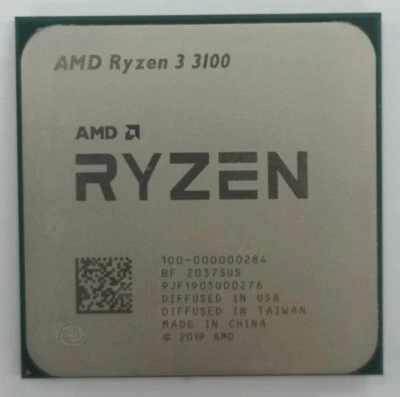 AMD Ryzen 3 3100 AM4 R3 3100 3.6 GHz Quad Core 65W Desktop 16MB CPU Processors - Image 1 of 3